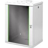 Digitus Alloggiamento a parete serie Unique - 600x450 mm (LxP), IT armadio grigio chiaro, Da parete, 16U, 100 kg, 30 kg, Grigio