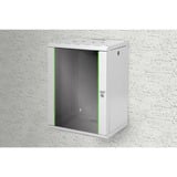Digitus Alloggiamento a parete serie Unique - 600x450 mm (LxP), IT armadio grigio chiaro, Da parete, 16U, 100 kg, 30 kg, Grigio