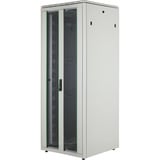 Digitus Armadio di rete serie Unique - 800x800 mm (LxP), IT armadio grigio chiaro