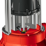 EINHELL 4170773 pompa sommergibile 1000 W 18000 l/h 5 m accaio, Rosso, Argento, Acciaio inossidabile, 10 m, 18000 l/h, 5 m, 9 m