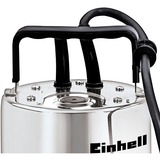EINHELL 4170773 pompa sommergibile 1000 W 18000 l/h 5 m, Pompe immersione e pressione accaio, Rosso, Argento, Acciaio inossidabile, 10 m, 18000 l/h, 5 m, 9 m