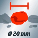 EINHELL 4170773 pompa sommergibile 1000 W 18000 l/h 5 m, Pompe immersione e pressione accaio, Rosso, Argento, Acciaio inossidabile, 10 m, 18000 l/h, 5 m, 9 m