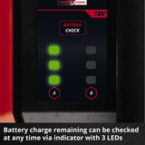 EINHELL Pompa da giardino a batteria Power X-Change AQUINNA 18/30 F LED, 18 Volt rosso/Nero