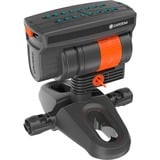GARDENA Sistema a microgoccia irrigatore quadrato OS 90, Spruzzatore grigio scuro/Orange