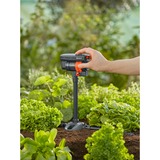 GARDENA Sistema a microgoccia irrigatore quadrato OS 90, Spruzzatore grigio scuro/Orange