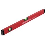 GEDORE Livella Red in alluminio, 60 cm, 2 bolle, Livelle rosso