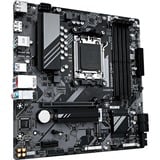 GIGABYTE B650M D3HP Scheda madre - AMD Ryzen serie 9000, VRM a 5+2+2 fasi, fino a 7600 MHz DDR5 (OC), 2xPCIe 4.0 M.2, LAN 2,5 GbE, USB 3.2 Gen 1 VRM a 5+2+2 fasi, fino a 7600 MHz DDR5 (OC), 2xPCIe 4.0 M.2, LAN 2,5 GbE, USB 3.2 Gen 1, AMD, Socket AM5, AMD Ryzen 7000 Series, AMD Ryzen 8000 Series, AMD Ryzen 9000 Series, Socket AM5, DDR5-SDRAM, 256 GB