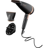 Grundig HD 8080 2300 W Nero, Rose Gold, Asciugacapelli Nero/Oro rosè, Nero, Rose Gold, Monocromatico, Gancio per appendere, 3 m, 2300 W
