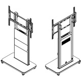 HAGOR Pro-Tower M, Sistema di stand Nero/grigio