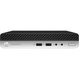 HP ProDesk 400 G4 DM Ricondizionato, Mini-PC Nero/Argento