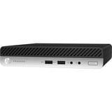 HP ProDesk 400 G4 DM Ricondizionato, Mini-PC Nero/Argento