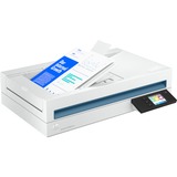 HP Scanjet Pro N4600 fnw1 Scanner a piano e ADF 1200 x 1200 DPI A5 Bianco, Scanner piano bianco, 216 x 356 mm, 1200 x 1200 DPI, 40 ppm, 40 ppm, 80 ipm (pollice al minuto), 80 ipm (pollice al minuto)
