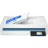 HP Scanjet Pro N4600 fnw1 Scanner a piano e ADF 1200 x 1200 DPI A5 Bianco, Scanner piano bianco, 216 x 356 mm, 1200 x 1200 DPI, 40 ppm, 40 ppm, 80 ipm (pollice al minuto), 80 ipm (pollice al minuto)
