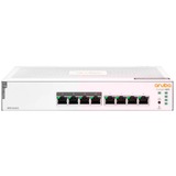 Hewlett Packard Enterprise Aruba Instant On 1830 8G 4p Class4 PoE 65W Gestito L2 Gigabit Ethernet (10/100/1000) Supporto Power over Ethernet (PoE) 1U, Interruttore Gestito, L2, Gigabit Ethernet (10/100/1000), Supporto Power over Ethernet (PoE), Montaggio rack, 1U