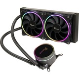 Inter-Tech 88885624, Raffreddamento ad acqua Nero
