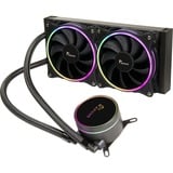 Inter-Tech Argus Iceman LC-240 RGB, Raffreddamento ad acqua Nero