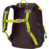 Jack Wolfskin 2020461_I0083_OS, Zaino viola/giallo fluo