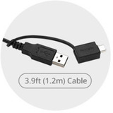 Kensington VeriMark Desktop 2.0 Chiave a Impronta Digitale, Chiavetta USB Nero, 1,48 kg, 130 mm, 115 mm, 40 mm, 5 pz