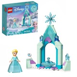LEGO Disney Frozen Il cortile del castello di Elsa, Giochi di costruzione Set da costruzione, 5 anno/i, Plastica, 53 pz, 95 g