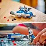 LEGO Star Wars 75391 Microfighter Y-wing di Captain Rex, Astronave Giocattolo da Collezione, Giochi Bambini 6+, Piccolo Regalo, Giochi di costruzione Astronave Giocattolo da Collezione, Giochi Bambini 6+, Piccolo Regalo, Set da costruzione, 6 anno/i, Plastica, 99 pz, 114 g
