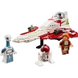 LEGO Star Wars Jedi Starfighter di Obi-Wan Kenobi Set da costruzione, 7 anno/i, Plastica, 282 pz, 385 g