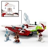 LEGO Star Wars Jedi Starfighter di Obi-Wan Kenobi, Giochi di costruzione Set da costruzione, 7 anno/i, Plastica, 282 pz, 385 g