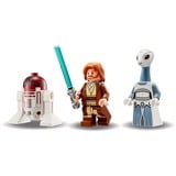 LEGO Star Wars Jedi Starfighter di Obi-Wan Kenobi, Giochi di costruzione Set da costruzione, 7 anno/i, Plastica, 282 pz, 385 g