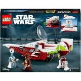 LEGO Star Wars Jedi Starfighter di Obi-Wan Kenobi, Giochi di costruzione Set da costruzione, 7 anno/i, Plastica, 282 pz, 385 g