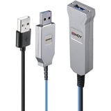 Lindy Cavo USB 3.0 in fibra ottica, Cavo di prolunga 