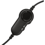 Logitech H151 Auricolare Cablato A Padiglione Ufficio Nero Nero, Cablato, Ufficio, 20 - 20000 Hz, 80 g, Auricolare, Nero