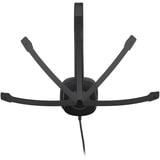 Logitech H151 Auricolare Cablato A Padiglione Ufficio Nero, Headset Nero, Cablato, Ufficio, 20 - 20000 Hz, 80 g, Auricolare, Nero