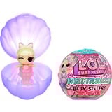 MGA Entertainment Mermaids! Baby Sisters with Color Tails, Gioco figura L.O.L. Surprise! Mermaids! Baby Sisters with Color Tails, Mini bambola, Femmina, 4 anno/i, Bambino/Bambina, Multicolore
