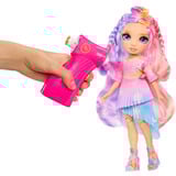 MGA Entertainment Rainbow High Air Brush & Create - Purple Eyes, Bambola 