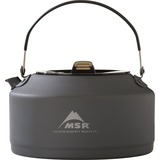 MSR Pika bollitore 1 L Nero, Bollitori di tè grigio, 1 L, Nero, Nero, Alluminio, Metallo, Coperchio rimovibile