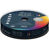 MediaRange MR509 disco vergine Blu-Ray BD-R 50 GB 10 pz 50 GB, BD-R, Scatola per torte, 10 pz, Vendita al dettaglio