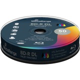 MediaRange MR509 disco vergine Blu-Ray BD-R 50 GB 10 pz, Dischi Blu-ray 50 GB, BD-R, Scatola per torte, 10 pz, Vendita al dettaglio