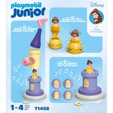 PLAYMOBIL Junior & Disney: Torre da gioco di Belle con melodia, Giochi di costruzione 