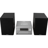 Panasonic SC-PMX94EG-S set audio da casa Microsistema audio per la casa 120 W Nero, Argento argento, Microsistema audio per la casa, Nero, Argento, 120 W, 2-vie, 14 cm, 19 cm