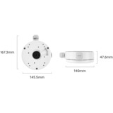 Reolink Scatola di derivazione D20, Scatola di giunzione bianco