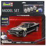 Revell Model Set Fast & Furious - Dominics 1971 Plymouth GTX, Veicolo modello 