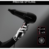 Rowenta CV591L, Asciugacapelli Nero/Rosso