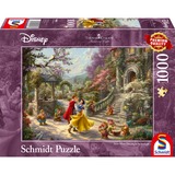 Schmidt Spiele Thomas Kinkade Studios: Painter of Light - Disney Biancaneve - Danza con il Principe, Puzzle 