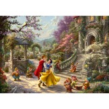 Schmidt Spiele Thomas Kinkade Studios: Painter of Light - Disney Biancaneve - Danza con il Principe, Puzzle 