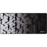 Sharkoon SKILLER SGP30 Tappetino per mouse per gioco da computer Nero, Grigio, Gioco mouse pad grigio chiaro/grigio scuro, Nero, Grigio, Fantasia, Gomma, Tessile, Barra appoggiaferro antiscivolo, Tappetino per mouse per gioco da computer