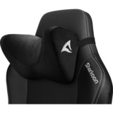 Sharkoon Skiller SHC20 Nero, Cuscino Nero, Nero, Fibra, Memory foam, 210 mm, 370 mm, 150 mm, 376 g