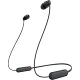 Sony WI-C100 Auricolare Wireless In-ear Musica e Chiamate Bluetooth Nero, Cuffie Nero, Wireless, Musica e Chiamate, 20 - 20000 Hz, 20 g, Auricolare, Nero