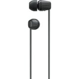 Sony WI-C100 Auricolare Wireless In-ear Musica e Chiamate Bluetooth Nero, Cuffie Nero, Wireless, Musica e Chiamate, 20 - 20000 Hz, 20 g, Auricolare, Nero