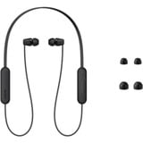 Sony WI-C100 Auricolare Wireless In-ear Musica e Chiamate Bluetooth Nero, Cuffie Nero, Wireless, Musica e Chiamate, 20 - 20000 Hz, 20 g, Auricolare, Nero