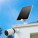 TP-Link Tapo A200 pannello solare 4,5 W Nero/Bianco, 4,5 W, 5,2 V, 0 - 360°, IP65, Micro-USB, Tapo C425, Tapo C420, Tapo C400