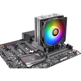 Thermaltake UX 210 ARGB Processore Refrigeratore 12 cm Nero, Bianco, raffreddamento CPU  Refrigeratore, 12 cm, 600 Giri/min, 2000 Giri/min, 34,3 dB, 72,3 pdc/min